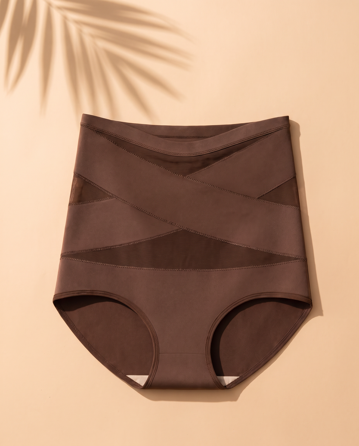 Culotte gainante coloris moka