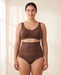 Culotte gainante moka portee